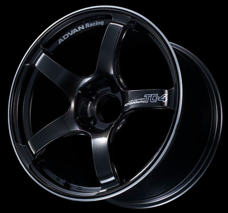 Advan TC4 17x9.0 +35 5-114.3 Black Gunmetallic & Ring Wheel - Advan - YAD7I35EBGR