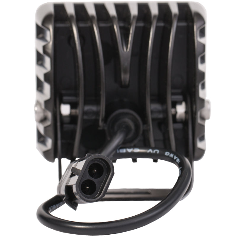 Rugged Vision Off Road LED Spot Light; 3 in. x 3 in.; High Power; w/Harness; - Anzo USA - 881045