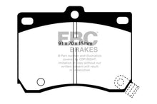Load image into Gallery viewer, Yellowstuff Street And Track Brake Pads; 1997-2003 Ford Escort - EBC - DP4824R