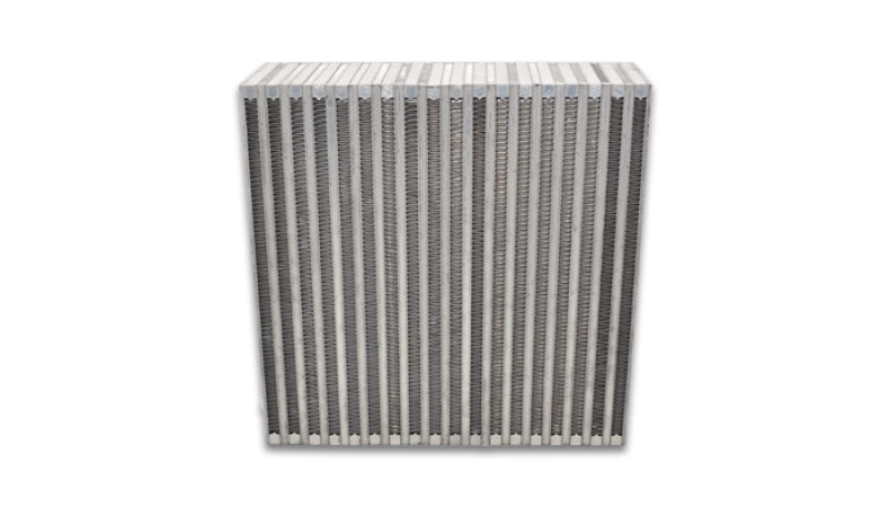 Vertical Flow Intercooler; 12in.W x 12in.H x 3.5in. Thick; Aluminum; - VIBRANT - 12850