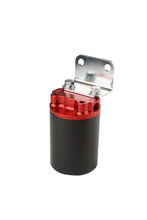 Load image into Gallery viewer, Aeromotive Canister Fuel Filter - 3/8 NPT/100-Micron (Red Housing w/Black Sleeve) - Aeromotive Fuel System - 12319