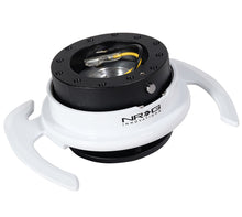 Load image into Gallery viewer, NRG Quick Release Kit - Black Body/ White Ring w/ Handles - NRG - SRK-700BK/WT