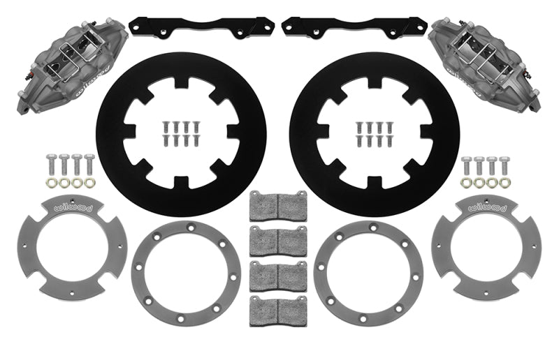 Wilwood 17-21 Can-Am X3RS 6-Piston Front Kit 11.25in - Anodized - Wilwood - 140-17040