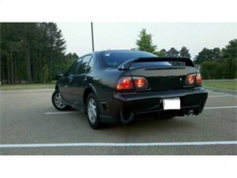 Spyder) Euro Style Tail Lights - Black 1997-1999 Nissan Maxima