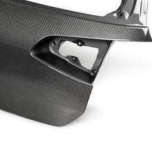 Load image into Gallery viewer, OEM-style carbon fiber trunk for 2015-2020 VW Golf MK7 GTI - Seibon Carbon - TL12VWG7