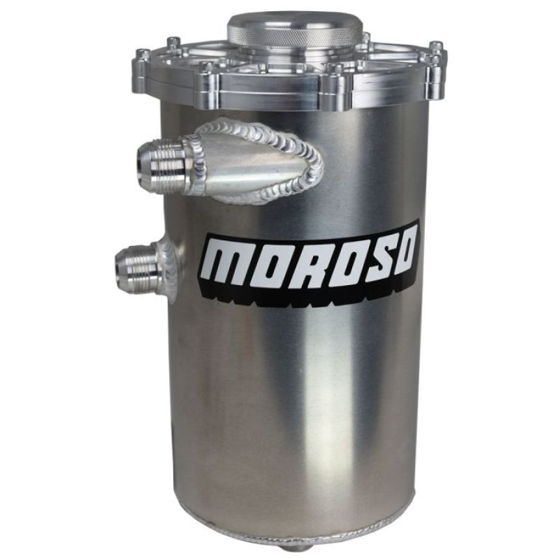 Moroso 15in Tall 7in Dia 6qt Dry Sump Tank - Moroso - 22613