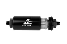 Load image into Gallery viewer, Aeromotive In-Line Filter - (AN-06 Male) 100 Micron Stainless Steel Element - Aeromotive Fuel System - 12349