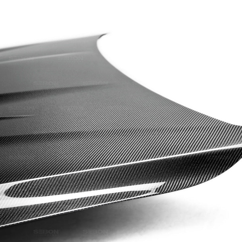 VS-style carbon fiber hood for 2011-2020 BMW F30 and 2014-2019 F32 - Seibon Carbon - HD1213BMWF30-VS