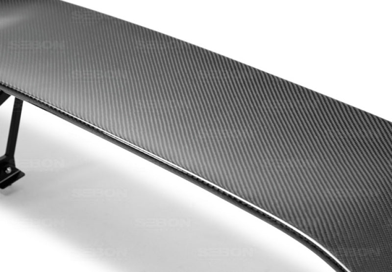 Universal Carbon Fiber GT Wing, 59375-Inch Wide - Seibon Carbon - GTWING-1