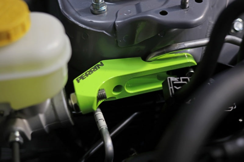Perrin 13-20 & 2022 Subaru BRZ / 2022 Toyota GR86 Master Cylinder Support - Neon Yellow - Perrin Performance - PSP-BRK-406NY