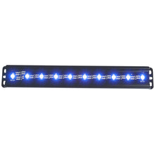 Load image into Gallery viewer, Slimline LED Light Bar; 12 in.; 10 LEDs; Blue LEDs;    - Anzo USA - 861150