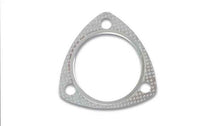 Load image into Gallery viewer, 3-Bolt High Temperature Exhaust Gasket; 3.5 in. I.D; Flexible Graphite; - VIBRANT - 1464