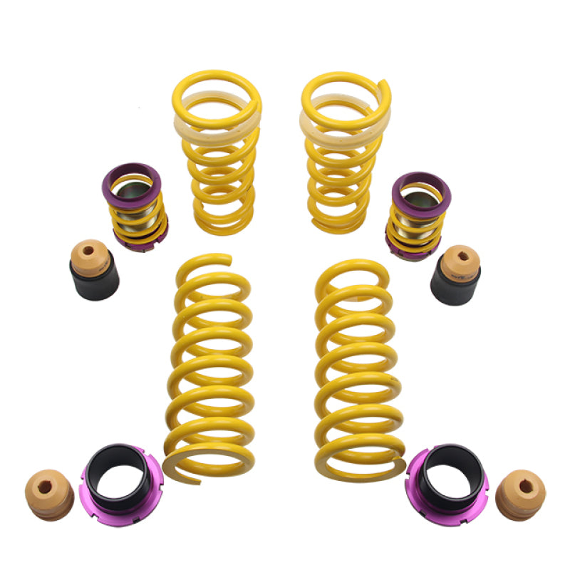 Height adjustable lowering springs for use with or without electronic dampers 2016 Dodge Challenger - KW - 25327018
