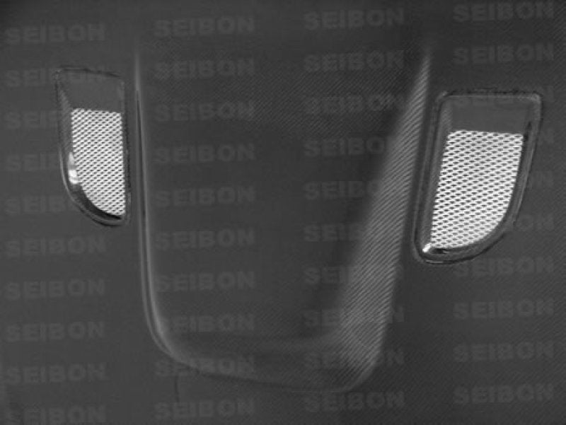 BM-style carbon fiber hood for 2007-2010 BMW E92 2DR, pre LCI - Seibon Carbon - HD0708BMWE922D-BM