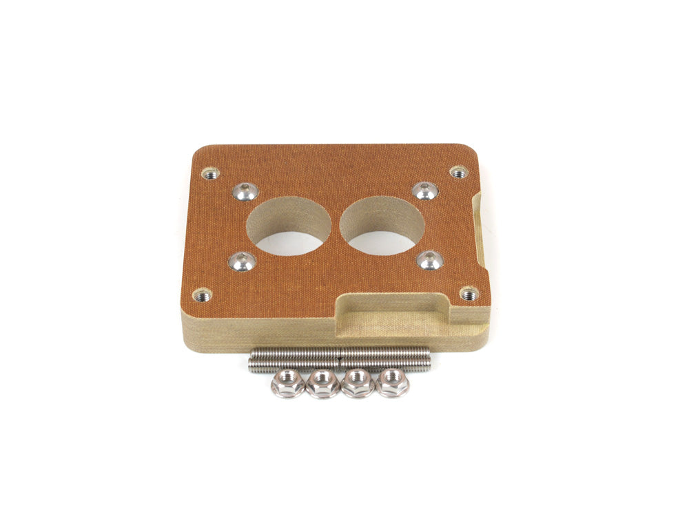 Canton 85-050 Phenolic Carburetor Adapter For Holley 2BBL And GM 2BBL 1 Inch - Canton - 85-050