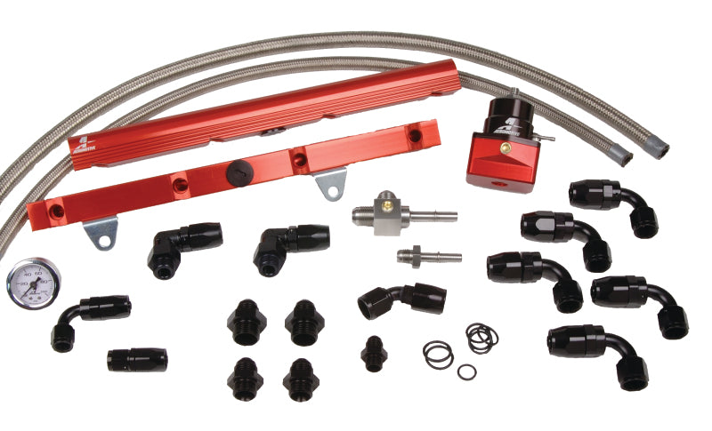 Aeromotive C5 Corvette Fuel Pressure Regulator and Rail Kit - Aeromotive Fuel System - 14129