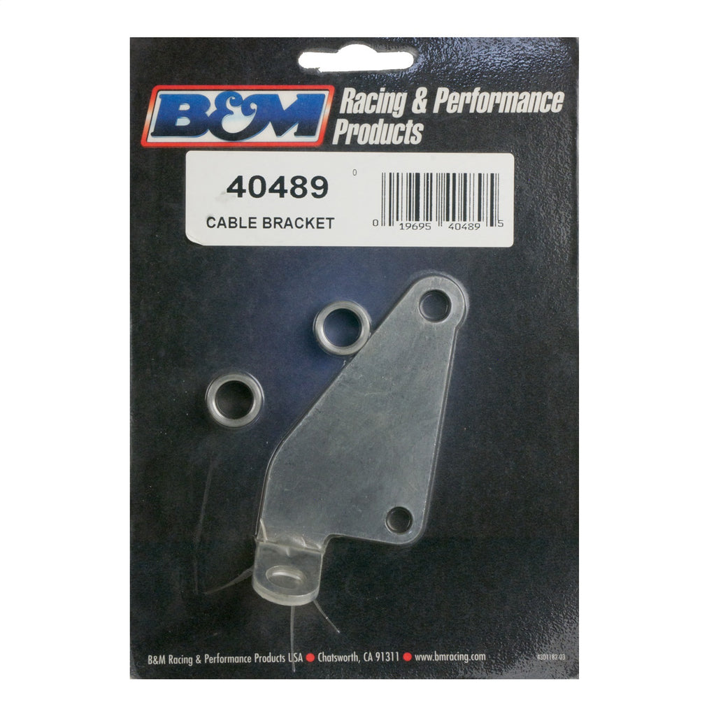 Automatic Transmission Shift Cable Bracket; For Use w/PN[80797/81050] Shifters; - B&M - 40489