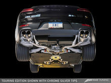 Load image into Gallery viewer, AWE Tuning Panamera 2/4 Touring Edition Exhaust (2011-2013) - w/Chrome Silver Tips - AWE Tuning - 3015-42060