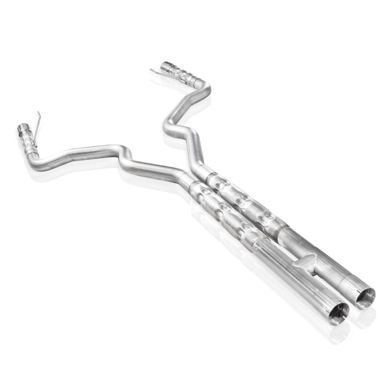 Stainless Works Catback Dual Retro 2-1/2" Core Rounds H-Pipe Performance Connect 2015-2017 Ford Mustang - Stainless Works - M15CB3