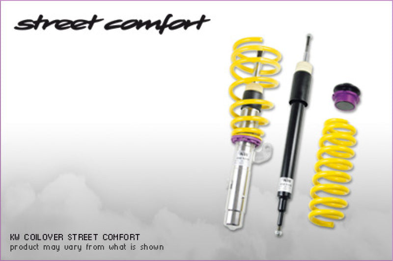 Height adjustable stainless steel coilovers with adjustable rebound damping 2009-2012 Audi A4 Quattro - KW - 18010078