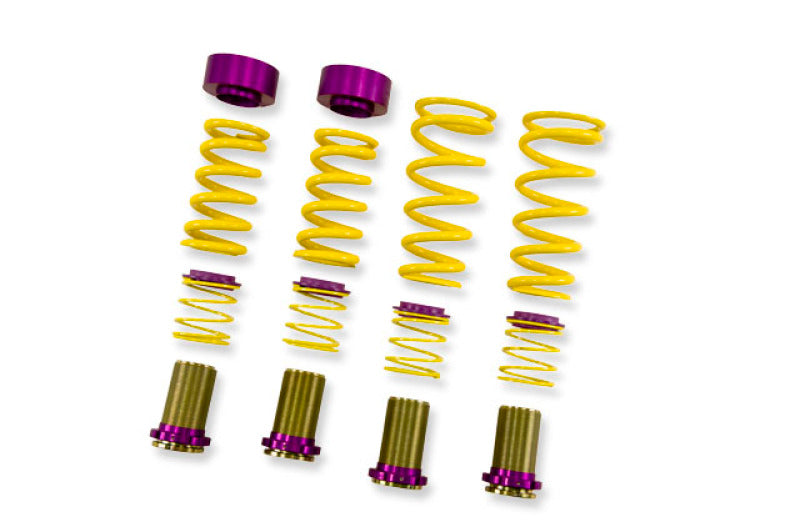 Height adjustable lowering springs for use with or without electronic dampers 2020 Nissan GT-R - KW - 25385006