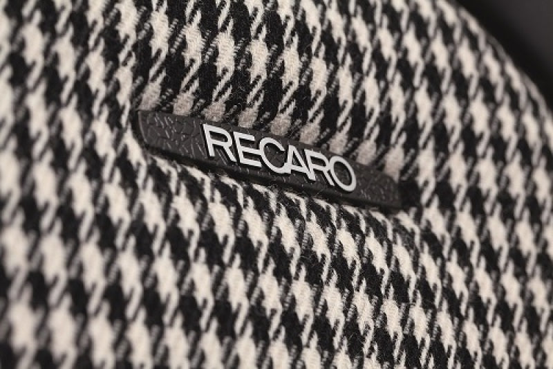 Recaro Classic LS Seat - Black Leather/Pepita Fabric - Recaro