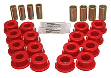 Load image into Gallery viewer, Control Arm Bushing Set; Red; Rear; Performance Polyurethane; - Energy Suspension - 3.3145R