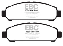 Load image into Gallery viewer, Yellowstuff Street And Track Brake Pads; 2009-2016 Toyota Venza - EBC - DP41851R