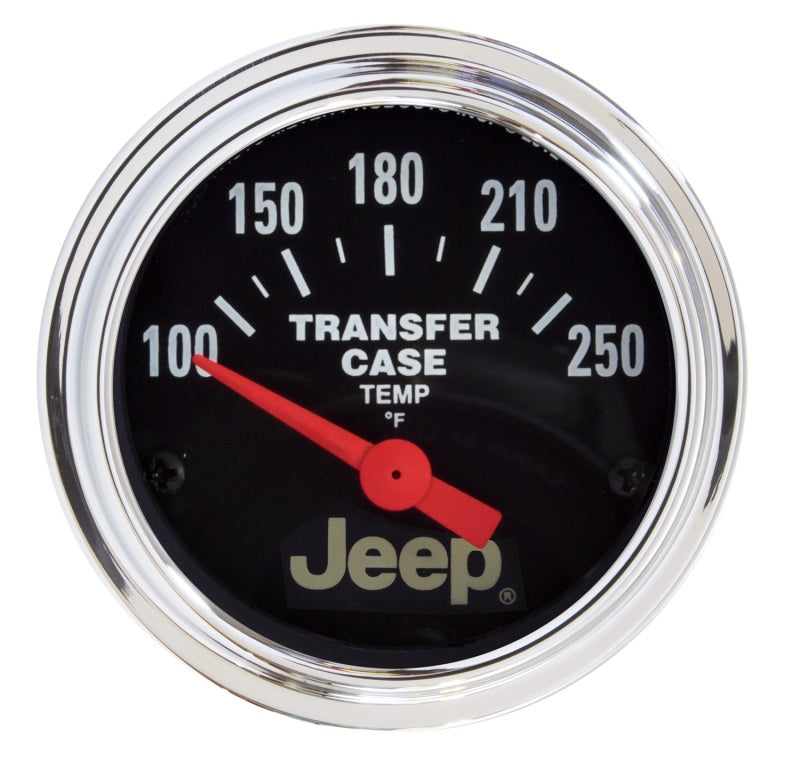 GAUGE; TRANSFER CASE TEMP; 2 1/16in.; 250deg.F; ELEC; JEEP - AutoMeter - 880430