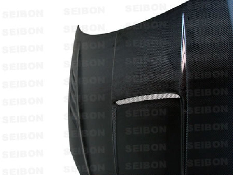 SC-style carbon fiber hood for 2007-2008 Hyundai Tiburon - Seibon Carbon - HD0708HYTB-SC