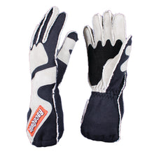 Load image into Gallery viewer, RaceQuip SFI-5 Gray/Black Large Outseam w/ Closure Glove - Racequip - 356605