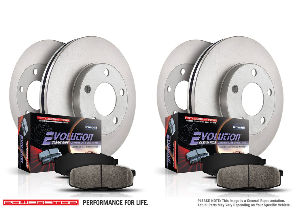 Power Stop 1-Click OE Replacement Brake Kits    - Power Stop - KOE5754