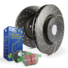 Load image into Gallery viewer, S10 Kits Greenstuff 2000 and GD Rotors 2011-2013 Ford Fiesta - EBC - S10KF1403