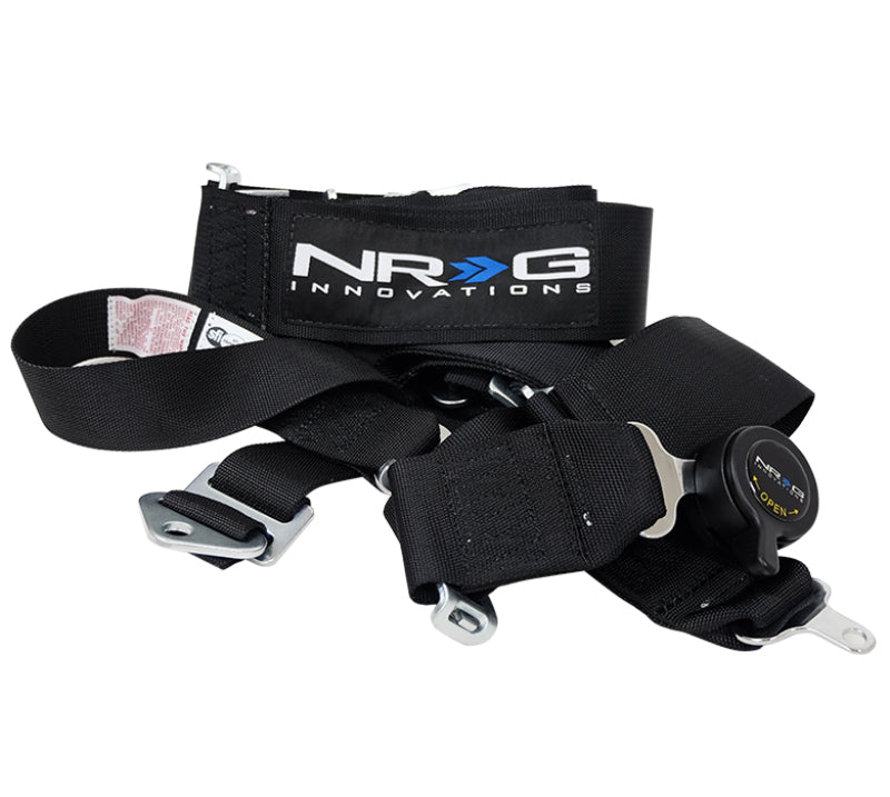 NRG SFI 16.1 5PT 3in. Seat Belt Harness / Cam Lock - Black - NRG - SBH-RS5PCBK
