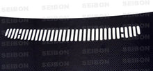 Load image into Gallery viewer, OEM-style carbon fiber hood for 2000-2003  BMW E46 2DR, pre LCI - Seibon Carbon - HD9902BMWE462D-OE