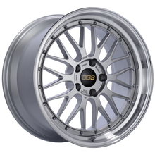 Load image into Gallery viewer, BBS LM 19x10 5x120 ET25 Diamond Silver Center Diamond Cut Lip Wheel -82mm PFS/Clip Required - BBS - LM272DSPK