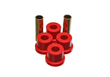 Load image into Gallery viewer, Transmission Crossmember Mount Bushings; Red; Performance Polyurethane; - Energy Suspension - 7.1101R