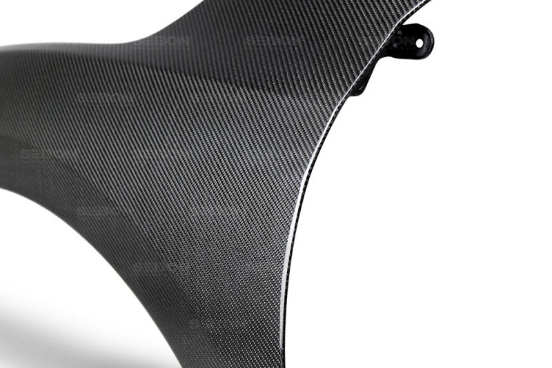OE-style carbon fiber fenders for 2016-2020 Honda Civic 4DR/HB - Seibon Carbon - FF16HDCV-OE