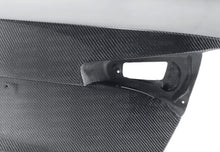 Load image into Gallery viewer, OEM-style carbon fiber trunk lid for 2010-2013 Kia Optima - Seibon Carbon - TL1012KIOP
