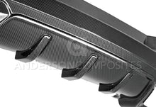 Load image into Gallery viewer, Type-Z28 carbon fiber rear valance for 2014-2015 Chevrolet Camaro - Anderson Composites - AC-RL14CHCAM-Z28