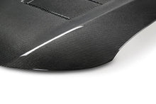 Load image into Gallery viewer, TS-style carbon fiber hood for 2014-2016 Scion TC - Seibon Carbon - HD14SCNTC-TS