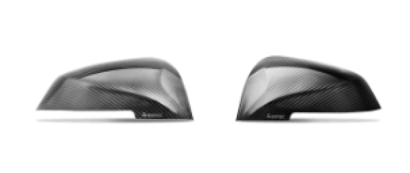 Akrapovic 2016-2020 BMW Carbon Fiber Mirror Cap Set - High Gloss. - Akrapovic - WM-BM/CA/1/G