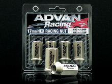 Load image into Gallery viewer, Advan Lug Nut 12X1.25 (Champagne Gold) - 4 Pack - Advan - Z8633