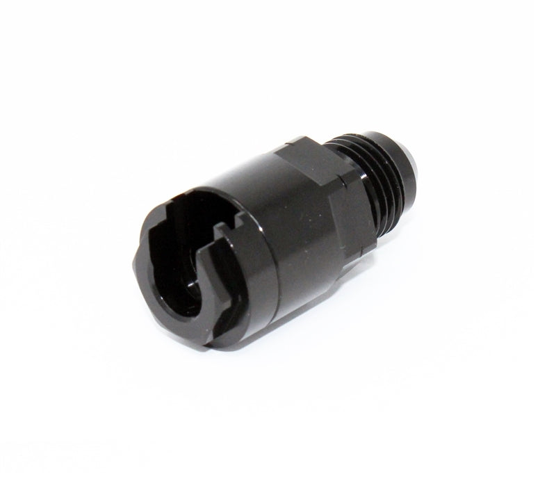 Torque Solution Locking Quick Disconnect Adapter Fitting: 5/16in SAE to -6AN Male Flare - Torque Solution - TS-FTG-001