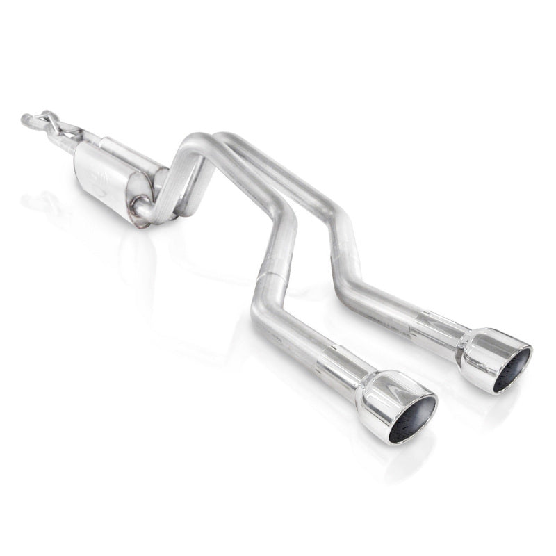 Stainless Works Dual Turbo S-Tube Mufflers Center Exit X-Pipe Factory Connect 2006-2009 Chevrolet Trailblazer - Stainless Works - TBTDLMFCO