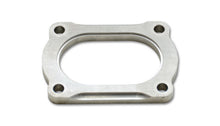 Load image into Gallery viewer, 4 Bolt Flange; For 3.5 in. Nominal Oval Tubing; 304 Stainless Steel; - VIBRANT - 13176S