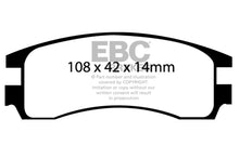 Load image into Gallery viewer, Yellowstuff Street And Track Brake Pads; 2000-2005 Buick LeSabre - EBC - DP41621R