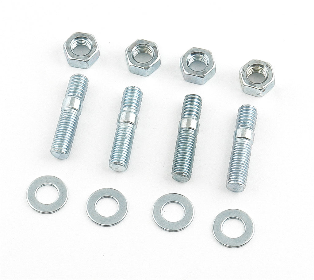 Carburetor Studs; Standard 1 3/8 in.; Package Of 4 Studs; Nuts And Washers; - Mr Gasket - 59