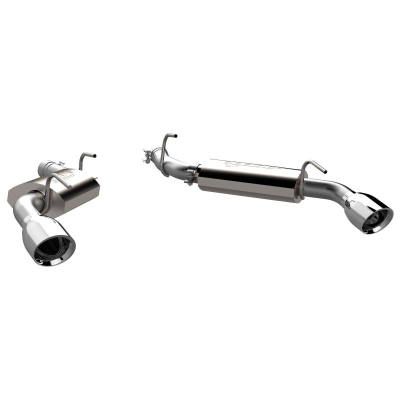 QTP 10-13 Chevrolet Camaro SS 6.2L 304SS AR3 Axle Back Exhaust w/4.5in Tips - QTP - 600110