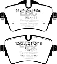 Load image into Gallery viewer, Redstuff Ceramic Low Dust Brake Pads; 2014-2018 Mini Cooper - EBC - DP32227C